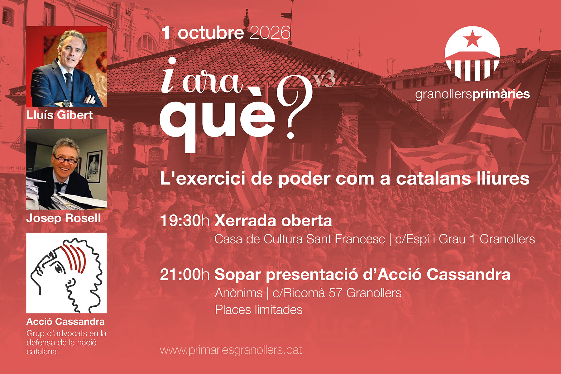 «i ara què?» Parlem sobre el futur de Catalunya