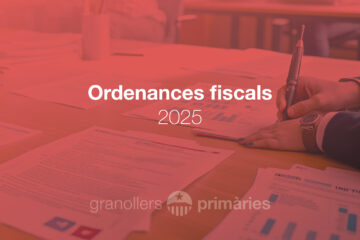 Ordenances fiscals 2025